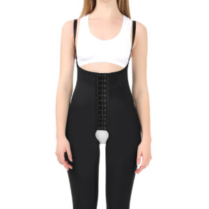 مشد لشفط الدهون من اخر الصدر حتى الركبة باللون البيج