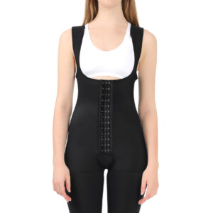 مشد لشفط الدهون من تحت الصدر الى فوق الركبة باللون البيج